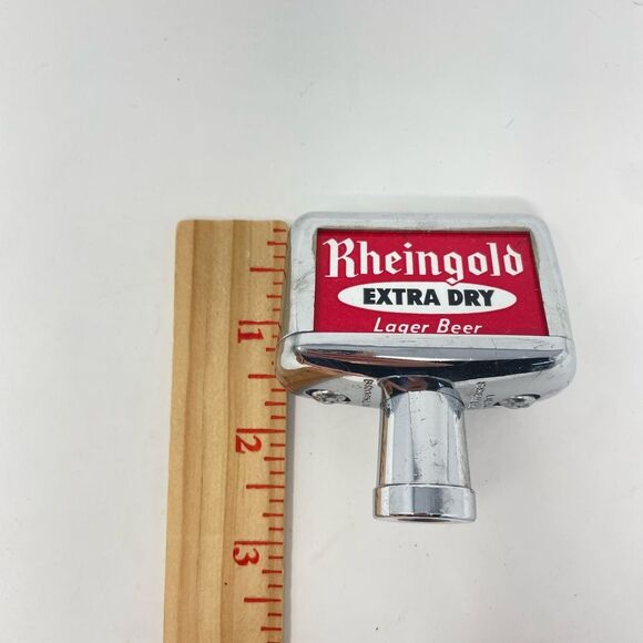 Vintage Rheingold Extra Dry Chrome Tap Knob Handle - Picture 2 of 10